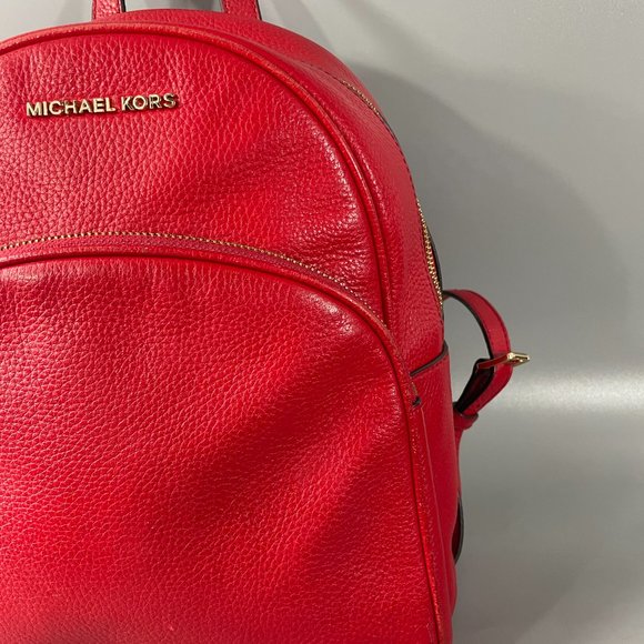 Michael Kors Bags Michael Kors Abbey Medium Backpack Pebble Leather